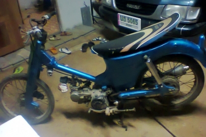 ด่วนครับ  ทั้งคัน +เครื่องสแมช    ไม่มีเล่ม  โครงแปลง  เครื่องใช้ได้