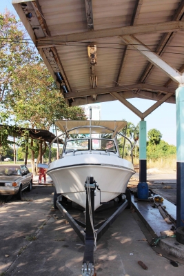 ขายเรือญี่ปุ่น ขนาด 22 ฟุต พร้อมเครื่อง YAMAHA 90 แรง