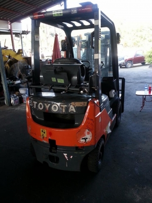 TOYOTA 8FG15 รถปี 2007 รถเก่าญี่ปุ่น 100\% TOYOTA 8FG15 รถปี 2007 รถเก่าญี่ปุ่น 100\%