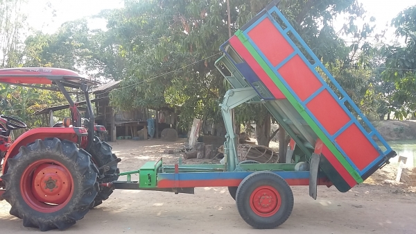 เทเลอร์รถไถ่เอนกประสงค์แบบดัมพ์ได้ เทเลอร์รถไถ่เอนกประสงค์แบบดัมพ์ได้