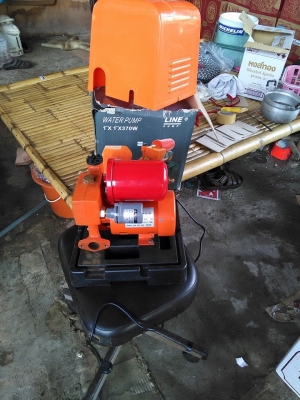ปั๊มน้ำอัตโนมัติ line pump 370 วัตต์ น้ำแรงใช้งานมาแค่สามเดือนสภาพใหม่มาก