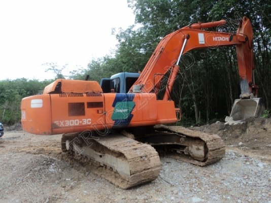 แบคโฮยี่ห้อ HITACHI รุ่น EX300-3C//ติดต่อคุณเบียร์ 074-601-507, 089-615-3177