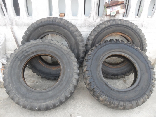 ยาง 9.00-20 สวยๆ US ARMY