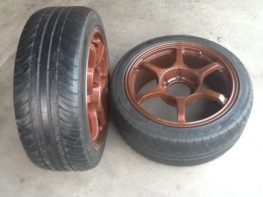 ขายล้อ Cosmic RG2 6รู ขอบ18 1คู่ พร้อมยาง