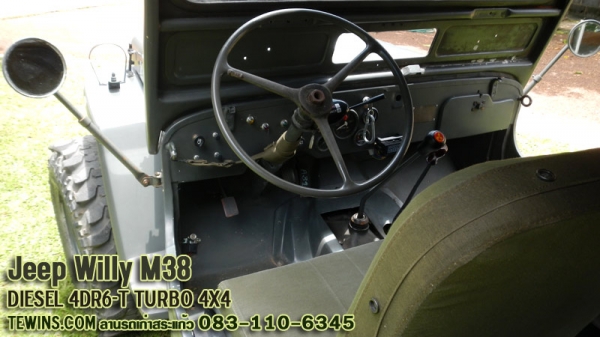 ๋Jeep ทหาร willy M38