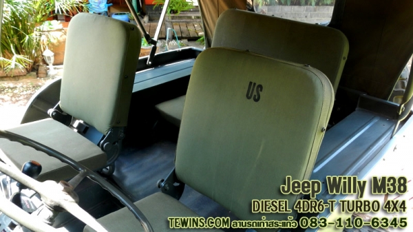 ๋Jeep ทหาร willy M38