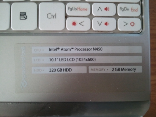 ธารนนทบุรี//ขออนุญาติขาย netbook  ของpockard bell10.1 ราคา4,000บาทค่ะ(พร้อมจัดส่งค่ะ)