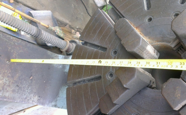 ขาย แท่นกลึงโหญ่ ยาว 5 เมตร หัวจับ 30 นิ้ว ราคาถูก นครปฐม