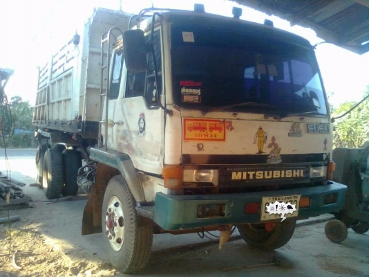 MITSUBISHI FUSO FN527 MA - 190 HP 6D16 สิบล้อดั๊มพ์ 2 เพลา กระบะดั๊มพ์เหล็ก 12 ตันของ KAC โคราช สโลว์อินเตอร์ ภายในสวยครบพร้อม แอร์เย็น พวงมาลัยเพาเวอร์ เบรคทริ๊ปฟี้ ช่วงล่างคัชซีไม่มีแตกไม่มีบวม ยางสภาพดี 70\% พร้อมบรรทุกพร้อมใช้งาน เอกสารทะเบียนภาษีครบพร