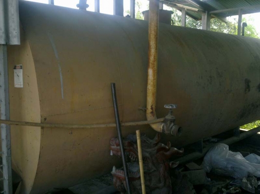 ถังสำรองน้ำมันพร้อมหัวจ่าย บรรจุ 16000 ลิตร