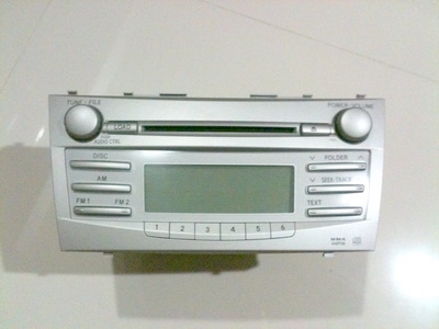 วิทยุ Toyota Camry cd mp3 ของปี 2006-2011 สภาพ 99\% ราคา 2,950 บาท พร้อมส่งฟรี วิทยุ Toyota Camry cd mp3 ของปี 2006-2011 สภาพ 99\% ราคา 2,950 บาท พร้อมส่งฟรี