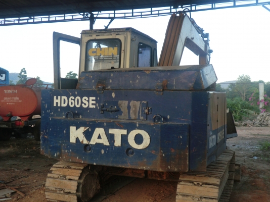 รถแม๊คโครยี่ห้อ KATO HD60SE ขายตามสภาพรถทำงานอยู่ รถแม๊คโครยี่ห้อ KATO HD60SE ขายตามสภาพรถทำงานอยู่