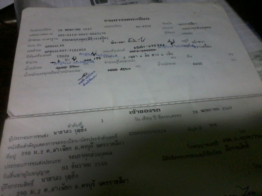 ขาย NPR รถพร้อมใช้งาน