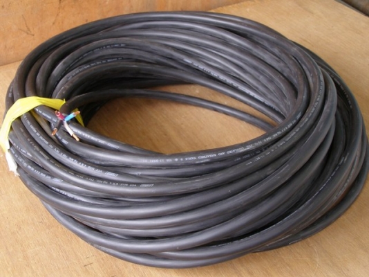 สายไฟ VCT FUHRER SIZE 4x4 SQ.MM. 750V. PVC ยาว 55 เมตร