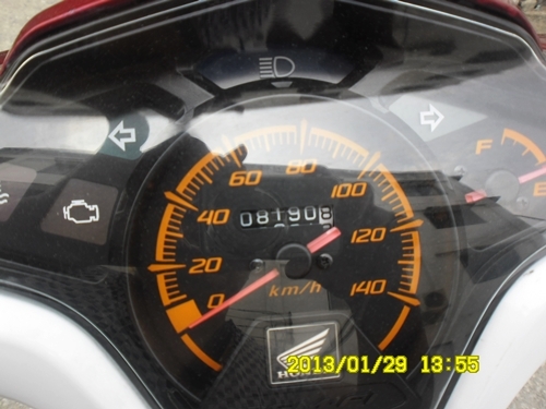 click.iปี53คอมบายเบรคล้อแม็กเครื่องแน่นๆสีสวยมากรถเดิมๆ