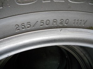 ขายยางyokohama 265/50/20 parada ชุดละ 16000 ถูกๆๆๆๆ