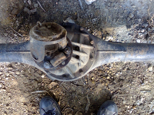 ขายเพลาท้ายดิกส์หลัง  มิตซู ปาเจโร่ น็อตล้อ 6 รู