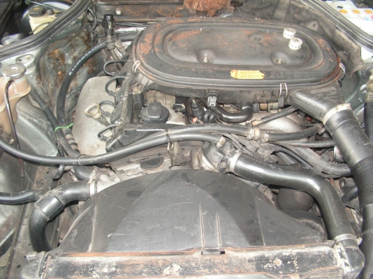 เครื่องเบนซ์230Eเบนซิล+เกียร์ออโต้+กล่องพร้อมใบคุมเครื่อง