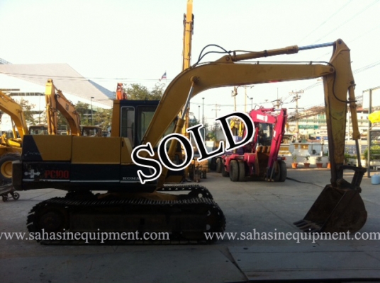รถขุด PC100-3 บจก.สหสินอีควิปเม้นท์ โทร.081-5851880, 02-5168100-1 www.sahasinequipment.com รถขุด PC100-3 บจก.สหสินอีควิปเม้นท์ โทร.081-5851880, 02-5168100-1 www.sahasinequipment.com