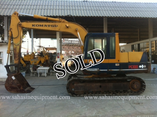 รถขุด PC100-3 บจก.สหสินอีควิปเม้นท์ โทร.081-5851880, 02-5168100-1 www.sahasinequipment.com รถขุด PC100-3 บจก.สหสินอีควิปเม้นท์ โทร.081-5851880, 02-5168100-1 www.sahasinequipment.com