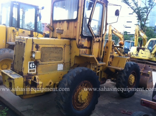 รถตัก CAT 910 บจก.สหสินอีควิปเม้นท์ โทร.081-5851880, 02-5168100-1 www.sahasinequipment.com