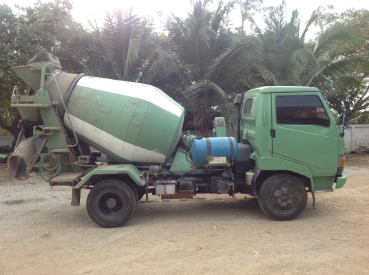 ขายรถโม่ปูน Hino FC170A   6  ล้อ  เครื่อง HO7C  175  แรงม้า  ขนาดโม่  2.5  คิว   สภาพพร้อมใช้งาน เจ้าของขายเอง