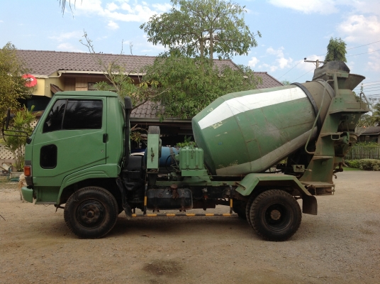 ขายรถโม่ปูน Hino FC170A   6  ล้อ  เครื่อง HO7C  175  แรงม้า  ขนาดโม่  2.5  คิว   สภาพพร้อมใช้งาน เจ้าของขายเอง