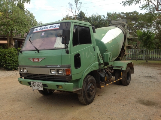 ขายรถโม่ปูน Hino FC170A   6  ล้อ  เครื่อง HO7C  175  แรงม้า  ขนาดโม่  2.5  คิว   สภาพพร้อมใช้งาน เจ้าของขายเอง