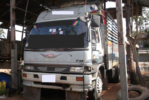 HINO  FL3H   HO7Dสิบล่้อล่องเพลาเดียว เดิมๆ