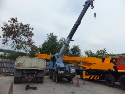 เครน4ล้อยาง KOBELCO RK70Mขนาด7ตันมีแอร์บูมยาว6ปลอก