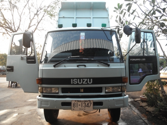 ขายรถ 6 ล้อ ดัมพ์ข้าว 13 เกวียน ISUZU เครื่อง 195 แรง กระบะเหล็ก คัชซีสวย ขับดี