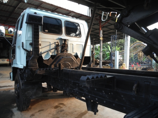 ขายรถ 6 ล้อ ดัมพ์ข้าว 13 เกวียน ISUZU เครื่อง 195 แรง กระบะเหล็ก คัชซีสวย ขับดี