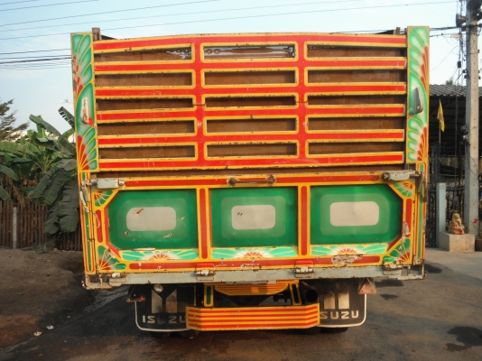 ขายรถ 6 ล้อ ดัมพ์ข้าว 13 เกวียน ISUZU เครื่อง 195 แรง กระบะเหล็ก คัชซีสวย ขับดี