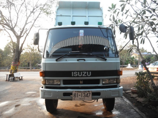 ขายรถ 6 ล้อ ดัมพ์ข้าว 13 เกวียน ISUZU เครื่อง 195 แรง กระบะเหล็ก คัชซีสวย ขับดี