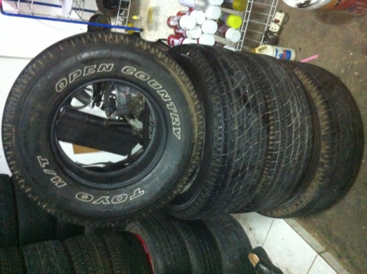ขายยาง TOYO H/T   ขอบ16สวยๆ