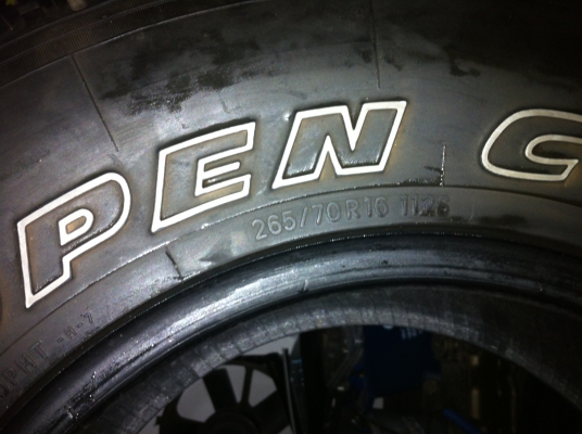 ขายยาง TOYO H/T   ขอบ16สวยๆ