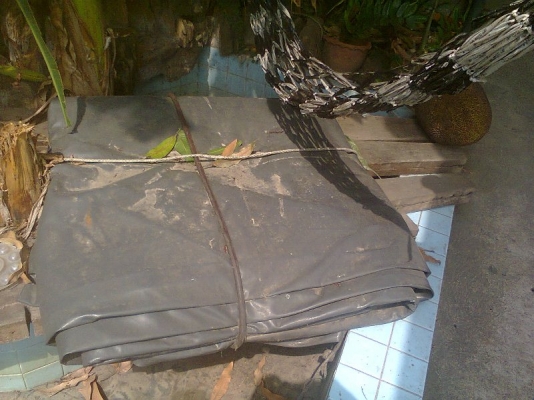 ขายผ้าใบคลุมกระบะรถบรรทุกสิบล้อ