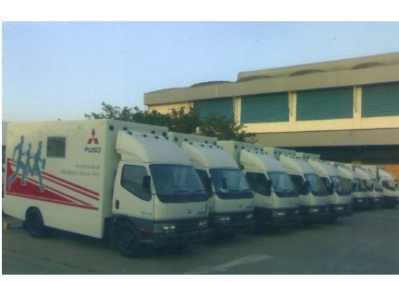 งานเพ้นท์  งานซ่อมตู้ขนส่งสินค้า งานสติกเกอร์แต่งรถ