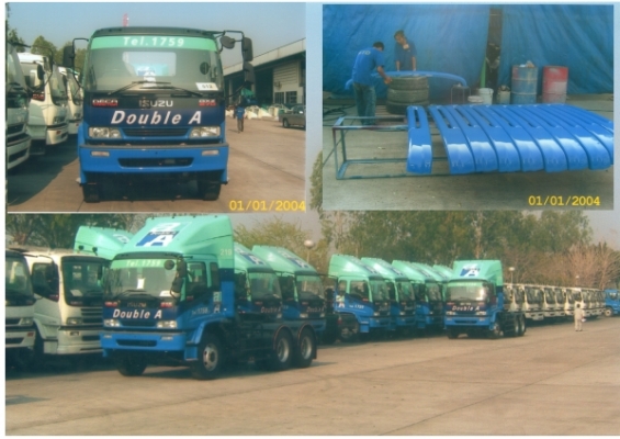 งานเพ้นท์  งานซ่อมตู้ขนส่งสินค้า งานสติกเกอร์แต่งรถ