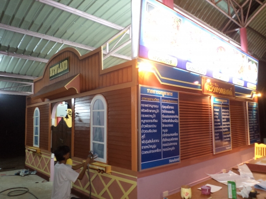 งานเพ้นท์  งานซ่อมตู้ขนส่งสินค้า งานสติกเกอร์แต่งรถ