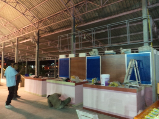 งานเพ้นท์  งานซ่อมตู้ขนส่งสินค้า งานสติกเกอร์แต่งรถ