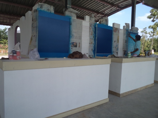 งานเพ้นท์  งานซ่อมตู้ขนส่งสินค้า งานสติกเกอร์แต่งรถ