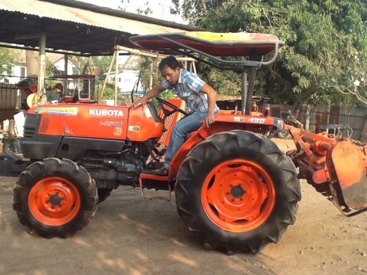 คูโบต้า L4508 4 WD 2 เพลา โรตารี่ตราช้าง RX 180 พร้อมใช้งานครับ