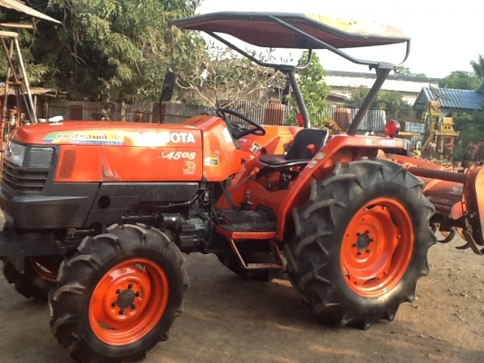 คูโบต้า L4508 4 WD 2 เพลา โรตารี่ตราช้าง RX 180 พร้อมใช้งานครับ