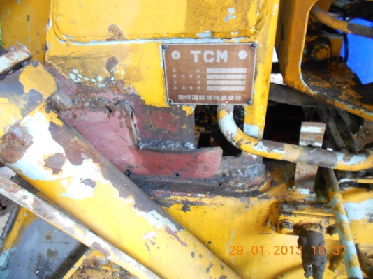 รถตักล้อยาง TCM  STD10  เครื่องดี  ISUZU C240  บุ้งกี๋ดี