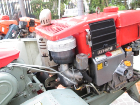 รหัส:12000981รถพรวนดินเดินตามใช้เครื่องดีเชลSS80 1สูบขนาด8.0PS.โรตารี่กว้าง65cm.www.nihonmono.com