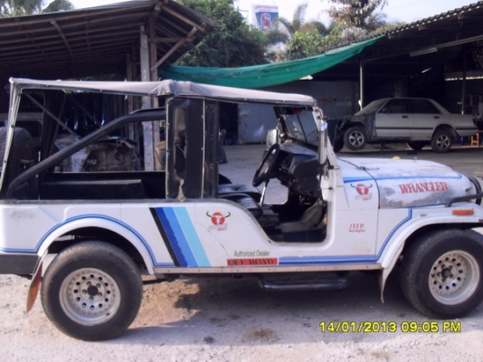ขายแล้วครับผมรถจิ๊ปยี่ฮ้อ JEEP แท้ๆครับและมอไซค์วิบากรุ่นเก่า Suzuki TS 125 ER เดิมๆครับ