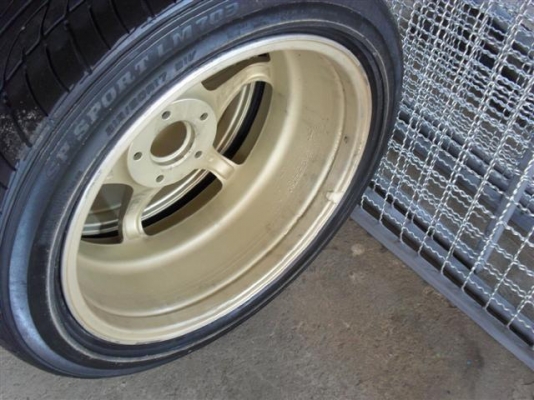 ขายล้อ ssr 17 5.114 7.5*8.5 พร้อมยาง 11500