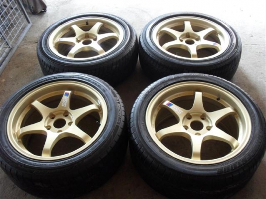 ขายล้อ ssr 17 5.114 7.5*8.5 พร้อมยาง 11500