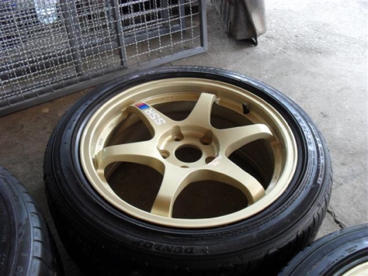 ขายล้อ ssr 17 5.114 7.5*8.5 พร้อมยาง 11500